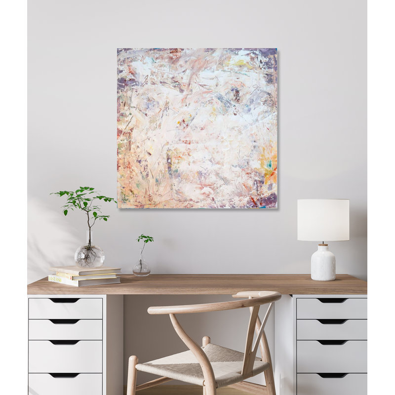Bubble Gum - Artist Enhanced Canvas Print, 36" H x 36" W x 1.5" D, Wrapped Canvas