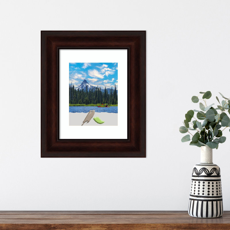 Earney Brown Picture Frame with Mat
