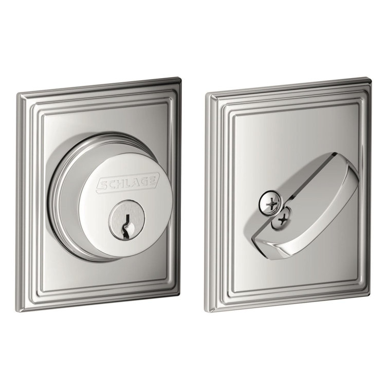 Single Cylinder Deadbolt with Addison Trim