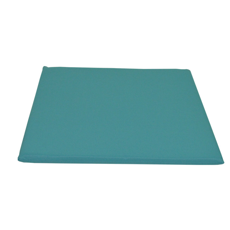 Coussin de chaise d'intérieur/extérieur, Aigue-marine, l 22 pi x P 38 po
