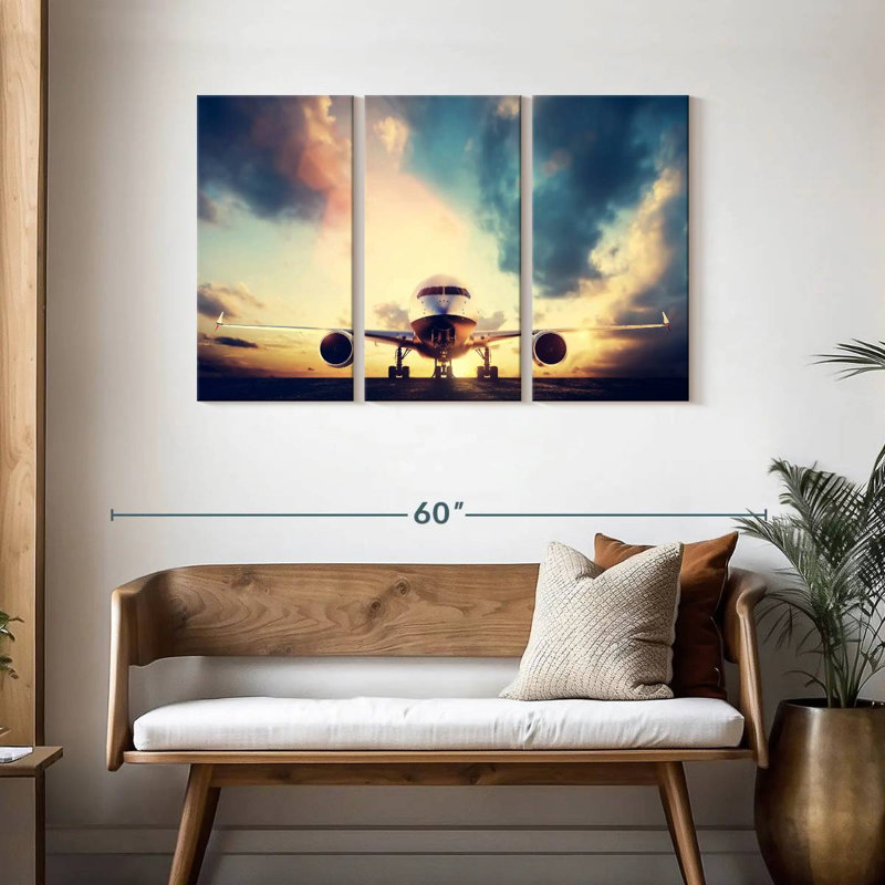 Mehar Grounded Jet, 28" H x 45" W