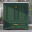 Meuble-lavabo autoportant de 30 po avec lavabo, meuble de rangement pour salle de bain avec portes à fermeture douce et tablette réglable, tiroir-562957990
