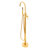 Single Handle Floor Mounted Freestanding Tub Filler with Handshower-47975484