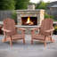Très grande chaise Adirondack pliante en bois pour l'extérieur-1160498322