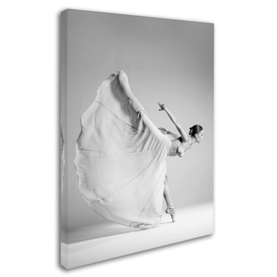 « femme danse », reproduction de photo sur toile tendue