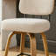 Tabouret de comptoir pivotant 26 po avec structure en bois au fini chêne-170921808-170921814