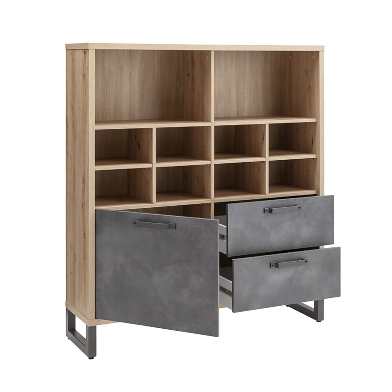 Lafabrica 147cm H x 132cm W Standard Bookcase