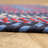 Farmhouse Braided Cotton Blue / Red Area Rug-2130532589