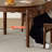 Classic solid wood table set-108838429