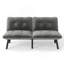 Canapé-lit pliant convertible gris-916535904