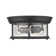 Canale Glass Flush Mount