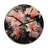 Hibiscus Romantic Impression VI - Floral Oversized Wood Wall Clock-892254731