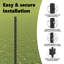 160 cm H x 5000 cm W Steel Fencing Kits Fencing