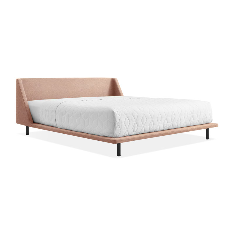 Nook Upholstered Bed, King, Moss Velvet