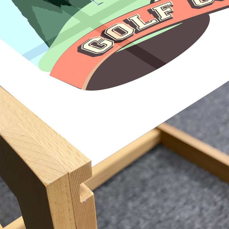 Jaheen Sled Coffee Table, 90cm H x 62cm W x 40cm D