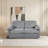 71" Upholstered 3-in-1 Convertible Pull Out Queen-size Sleeper Sofa Bed-1416293488