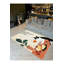 Tapis décoratif lavable en machine moderne-1166563997