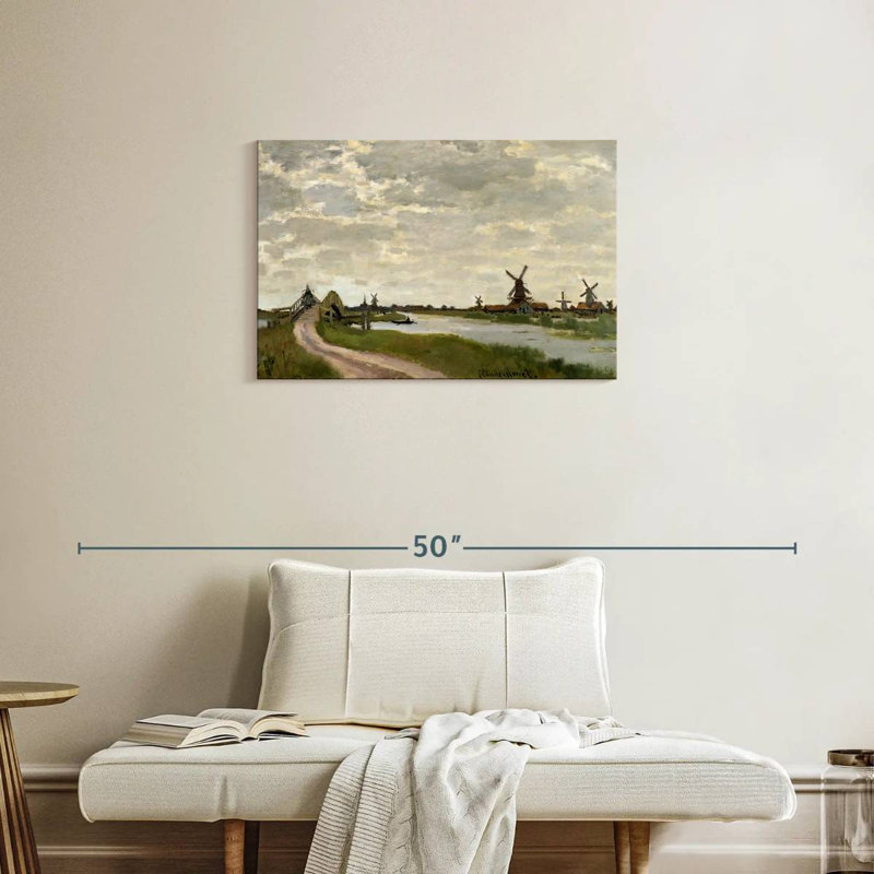 Alvord Windmills Near Zaandam, 20" H x 30" W