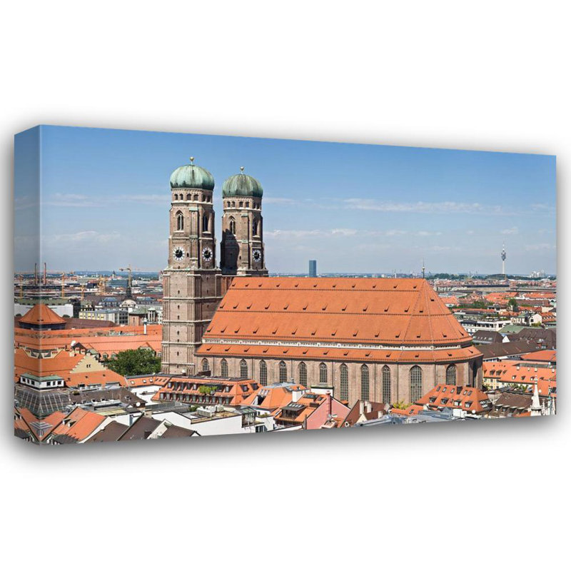 Église de Notre Dame, Allemagne, H 15 po x l 24 po