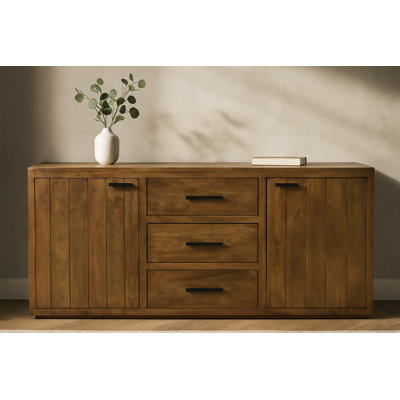Bentonville Sideboard 3-drawer 2-door by Gracie Oaks