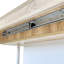 Table de salle à manger extensible de 160 à 200 cm, conception en bois vieilli, 6 à 10 invités, chêne blanc, table de style, capacité de siège, structure de support