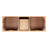 Quen 60" Freestanding Double Basin Vanity Set with Cabinet, Vanity Topss-101229813-101645033-101645032
