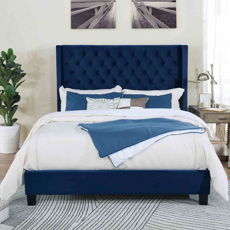 Meuble de chambre à coucher moderne 1pc, Grand lit