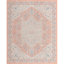 Tapis oriental rose poudré Leea-593023526