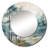 Pine Tree Enchanted Forest II - Landscape & Nature Round Mirror Wall Decor-99618409