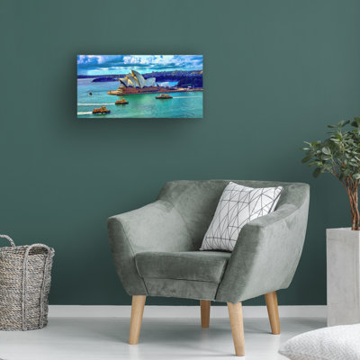 Sydney Sydney House par Martin Fine, impression sur toile tendue