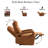 Berdean Upholstered Pushback Manual Recliner-1208207666