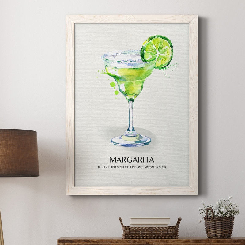 Margarita - cadre photo, impression sur toile, H 20 po x l 17 po x P 1 po, Blanc