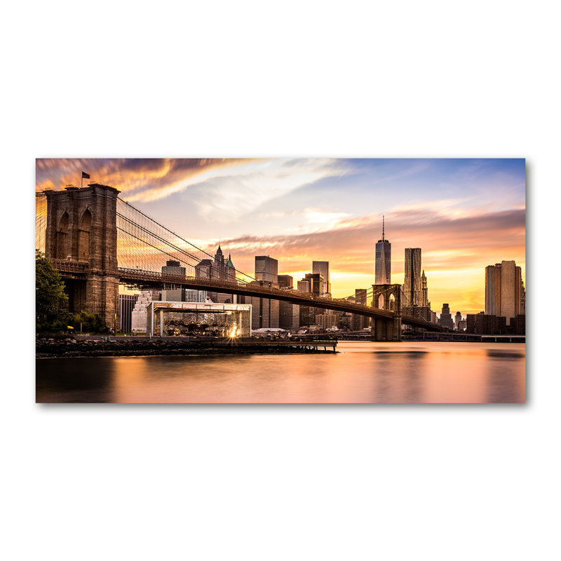 Brooklyn Bridge - Wrapped Canvas Print