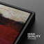 Art mural abstrait, ensemble de 2 reproductions d'art encadrées sur toile-118759820-118759821