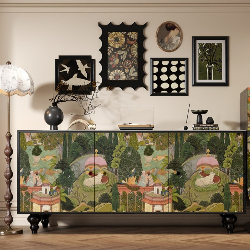 Multi-Functional Retro Sideboard
