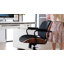 Chaise de bureau rembourrée pivotante à dossier réglable-70110244-90143689