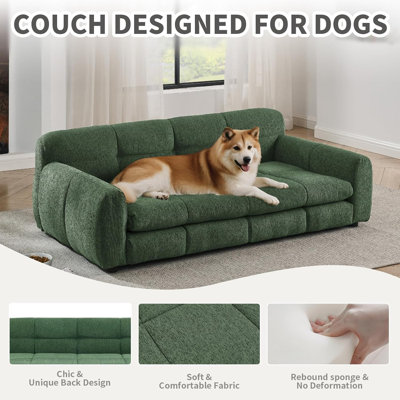 pet sofa bed with backrest and armrests