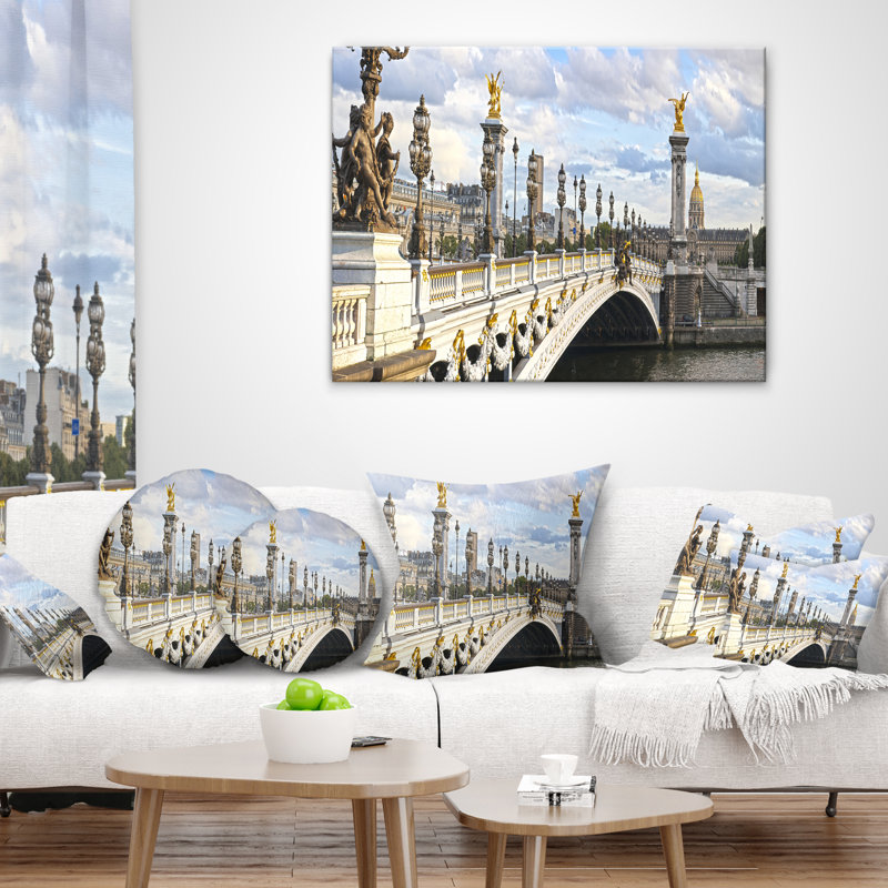 Coussin lombaire panoramique alexandre iii bridge