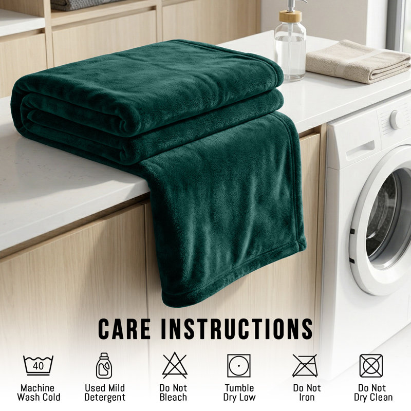 Machine Woven Throw Blanket, 150cm x 200cm