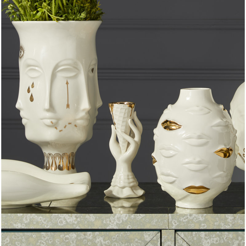 Gilded Muse I-Scream Vase