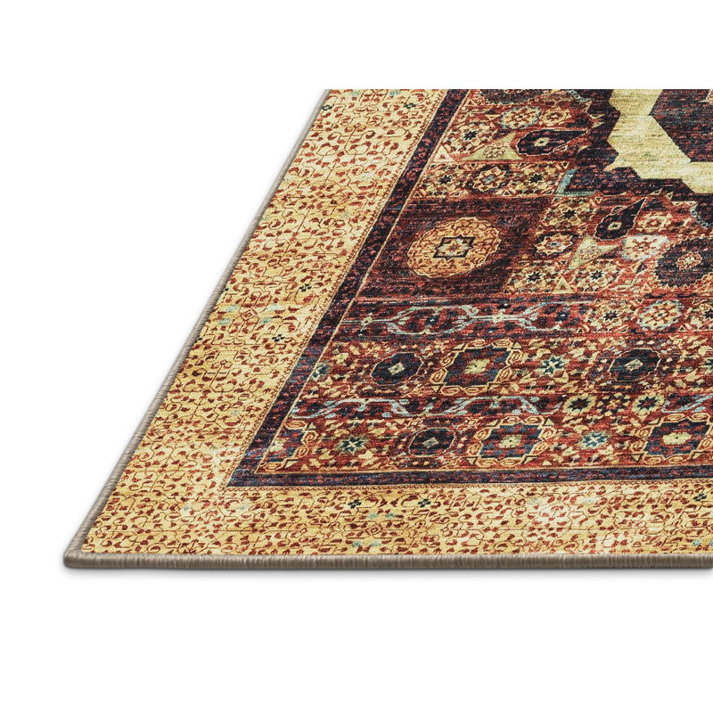 Abstract Indoor Rug, Runner 2' x 5'