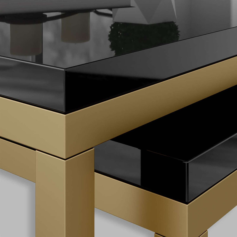 Coffee Table, High-gloss black