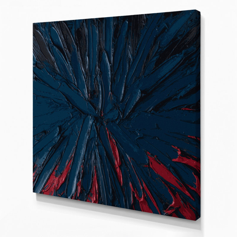 «Neo Expressionism 94», art mural sur toile grise, H 12 po x l 12 po