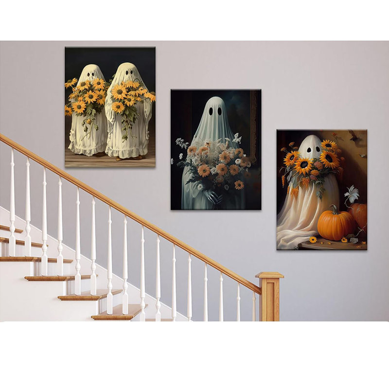 3 Piece Wrapped Canvas Wall Art, 60cm H x 40cm W