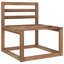 Casimir Pine Outdoor Armless Lounge Chair-2126050638