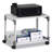 Durable  System 48 Multi-Function Trolley, Metal, 2 Shelves, 23.6 X 18.7 X 17, Beech-105777380