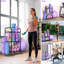 Gym Storage Rack Exercise Equipment Storage Organizer