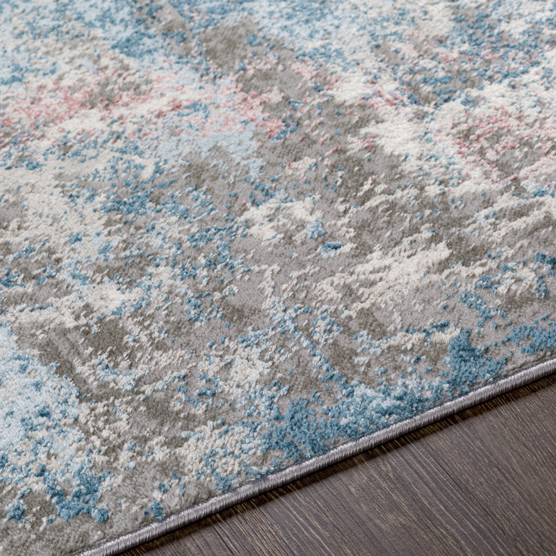 Kollman Abstract Indoor Rug, Rectangle 8'10" x 12'