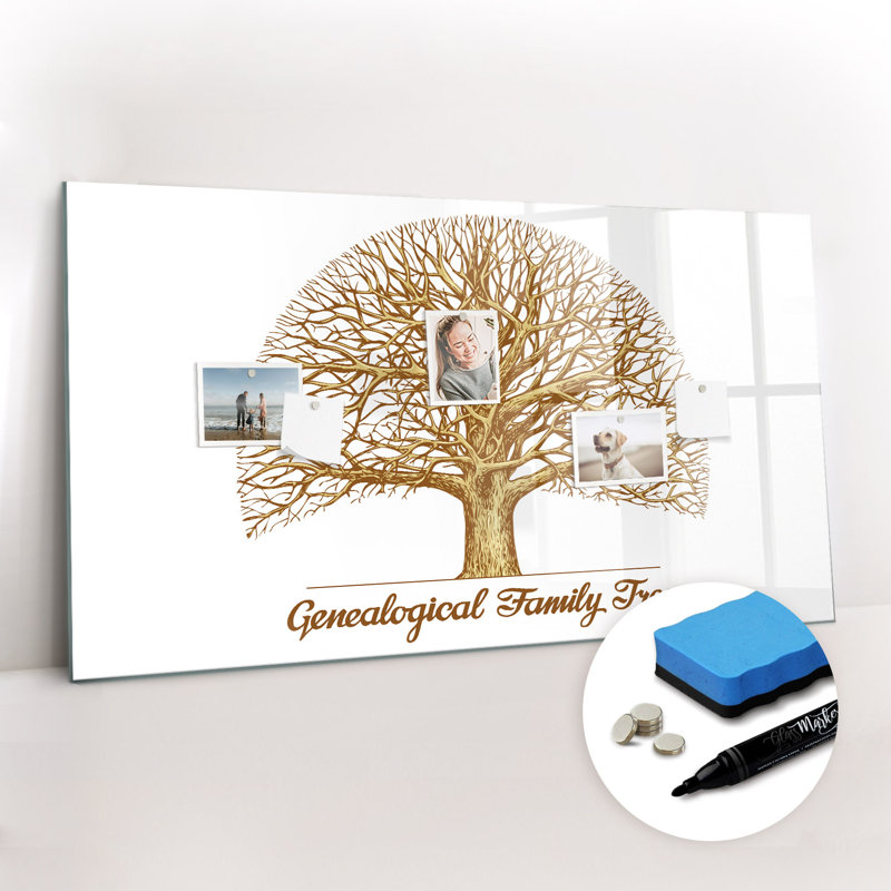 Magnetic Glass Dry Erase Board