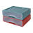 Office Stackable Storage Box With 6 Drawers-White-666290054